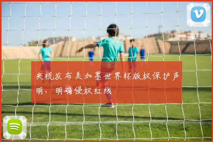 央视发布美加墨世界杯版权保护声明,明确侵权红线